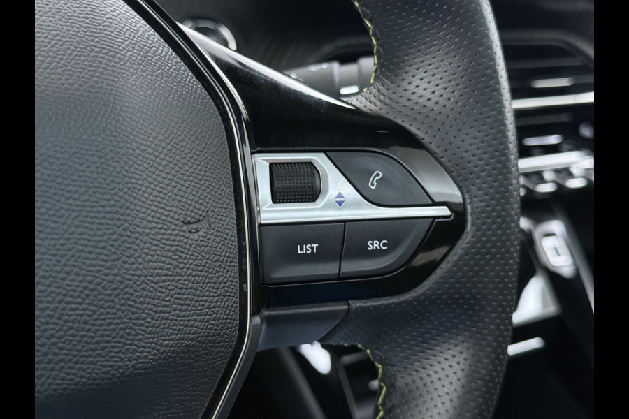 Peugeot e-208 EV GT 350 50kWh Navi Ecc 360°Camera Panoramadak Apple Carplay Android Auto Adap.Cruise Stoelverwarming Privacy Glas DAB+ Bluetooth Keyless Dodehoekdetectie 1e Eigenaar Origineel Nederlandse Auto Dealeronderhouden