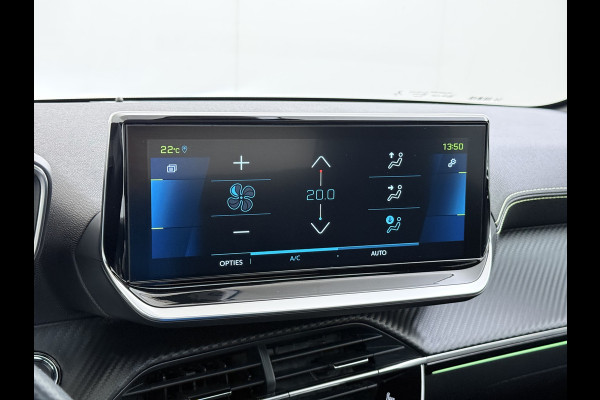 Peugeot e-208 EV GT 350 50kWh Navi Ecc 360°Camera Panoramadak Apple Carplay Android Auto Adap.Cruise Stoelverwarming Privacy Glas DAB+ Bluetooth Keyless Dodehoekdetectie 1e Eigenaar Origineel Nederlandse Auto Dealeronderhouden