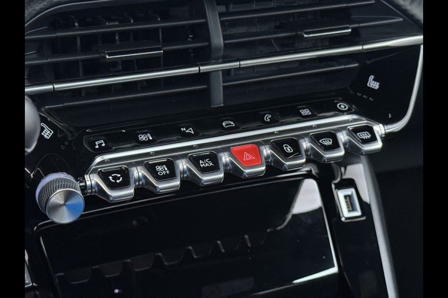 Peugeot e-208 EV GT 350 50kWh Navi Ecc 360°Camera Panoramadak Apple Carplay Android Auto Adap.Cruise Stoelverwarming Privacy Glas DAB+ Bluetooth Keyless Dodehoekdetectie 1e Eigenaar Origineel Nederlandse Auto Dealeronderhouden