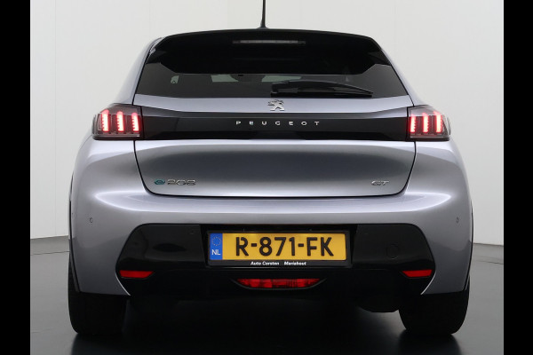 Peugeot e-208 EV GT 350 50kWh Navi Ecc 360°Camera Panoramadak Apple Carplay Android Auto Adap.Cruise Stoelverwarming Privacy Glas DAB+ Bluetooth Keyless Dodehoekdetectie 1e Eigenaar Origineel Nederlandse Auto Dealeronderhouden