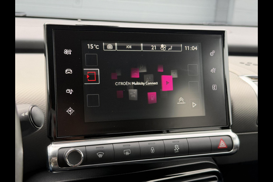 Citroën C4 Cactus 1.2 PureTech One-Tone Navi,Camera,D-riem vervangen in 2023,Clima,Cruise,Lm velgen,Pdc,N.A.P,Apk tot 03-2027