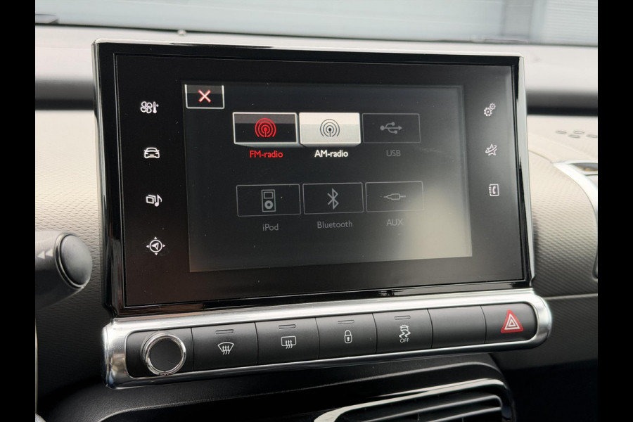 Citroën C4 Cactus 1.2 PureTech One-Tone Navi,Camera,D-riem vervangen in 2023,Clima,Cruise,Lm velgen,Pdc,N.A.P,Apk tot 03-2027