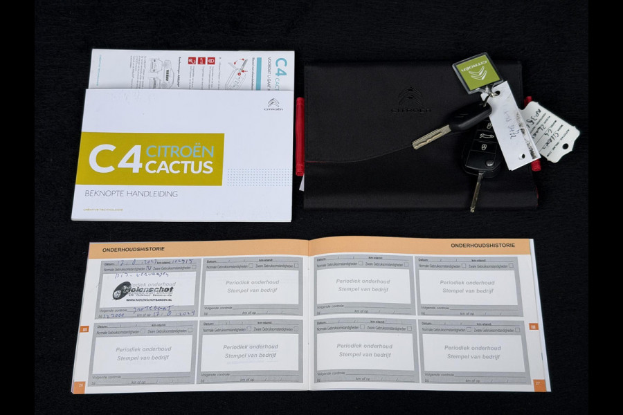 Citroën C4 Cactus 1.2 PureTech One-Tone Navi,Camera,D-riem vervangen in 2023,Clima,Cruise,Lm velgen,Pdc,N.A.P,Apk tot 03-2027