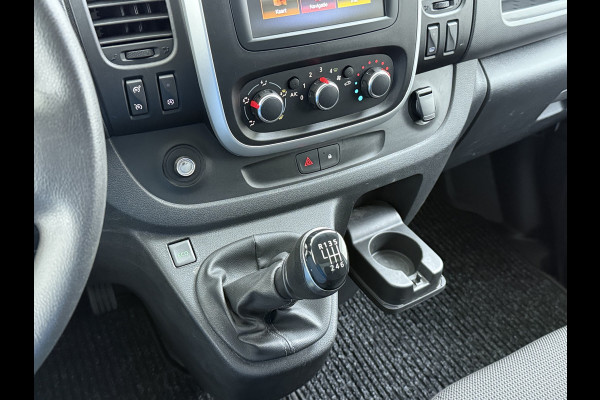 Renault Trafic 2.0dCi 120PK T29 L1H1 3-Persoons Trekhaak Euro 6 Apple Carplay Android Auto Airco Navi Cruise Control Led Bluetooth Pdc Betonplex Vloer Wandbetimmering Schuifdeur 1e Eigenaar Origineel Nederlandse Bus