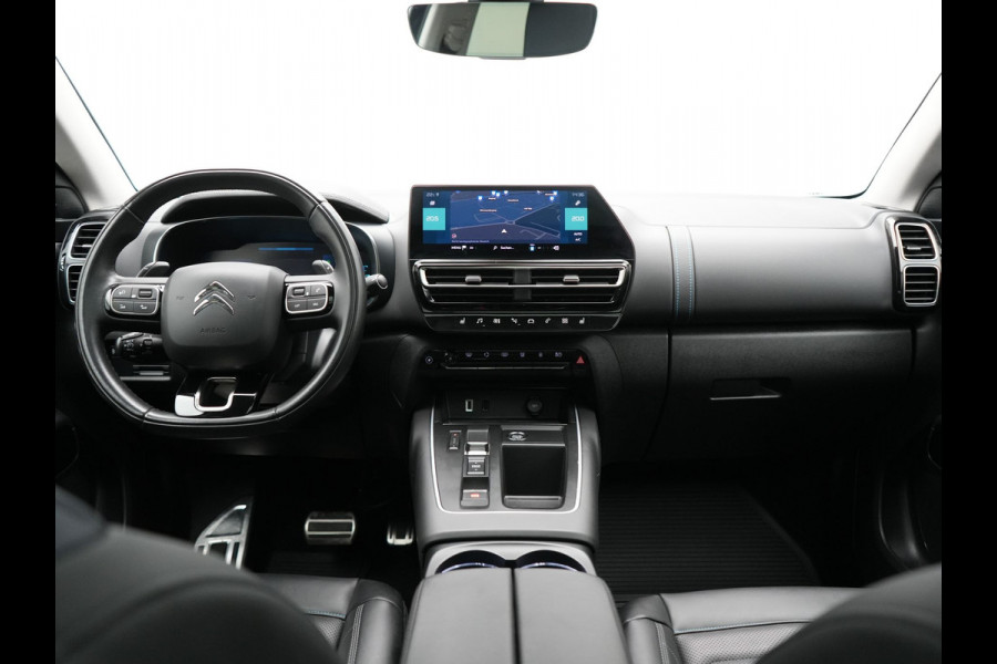 Citroën C5 Aircross 1.6 Shine FACELIFT MODEL PHEV 225pk Dealer O.H. | Panodak | Adaptive Cruise | 360 Camera | Lederen Comfortzetels Memory & Massage | Stoelverwarming | Apple Carplay | Blis | Keyless | Navigatie | DAB | Plug In Hybrid |