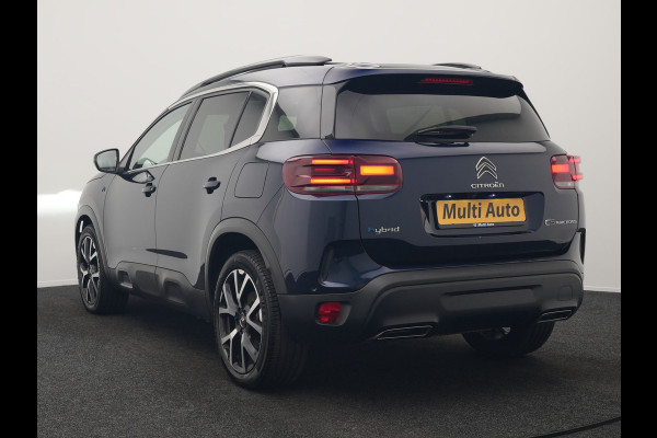 Citroën C5 Aircross 1.6 Shine FACELIFT MODEL PHEV 225pk Dealer O.H. | Panodak | Adaptive Cruise | 360 Camera | Lederen Comfortzetels Memory & Massage | Stoelverwarming | Apple Carplay | Blis | Keyless | Navigatie | DAB | Plug In Hybrid |