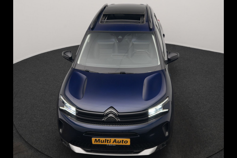 Citroën C5 Aircross 1.6 Shine FACELIFT MODEL PHEV 225pk Dealer O.H. | Panodak | Adaptive Cruise | 360 Camera | Lederen Comfortzetels Memory & Massage | Stoelverwarming | Apple Carplay | Blis | Keyless | Navigatie | DAB | Plug In Hybrid |
