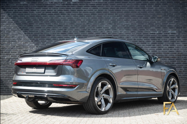Audi e-tron Sportback S quattro 95 kWh 504PK|Panodak|Ruitleder|Carbon|22Inch|Trekhaak