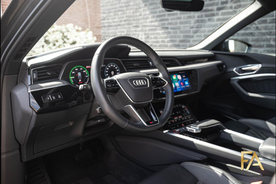 Audi e-tron Sportback S quattro 95 kWh 504PK|Panodak|Ruitleder|Carbon|22Inch|Trekhaak