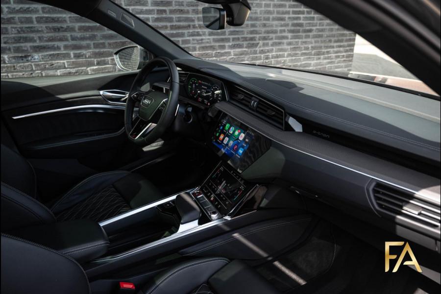 Audi e-tron Sportback S quattro 95 kWh 504PK|Panodak|Ruitleder|Carbon|22Inch|Trekhaak