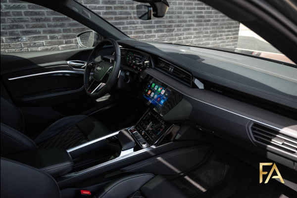 Audi e-tron Sportback S quattro 95 kWh 504PK|Panodak|Ruitleder|Carbon|22Inch|Trekhaak