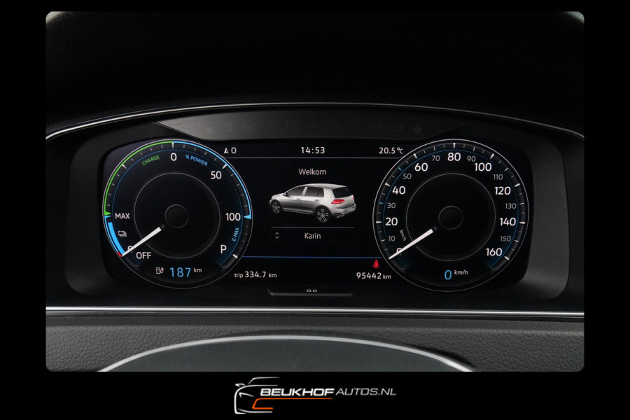 Volkswagen e-Golf E-Golf Carplay Cam StoelVw Navi Soh 91.6%