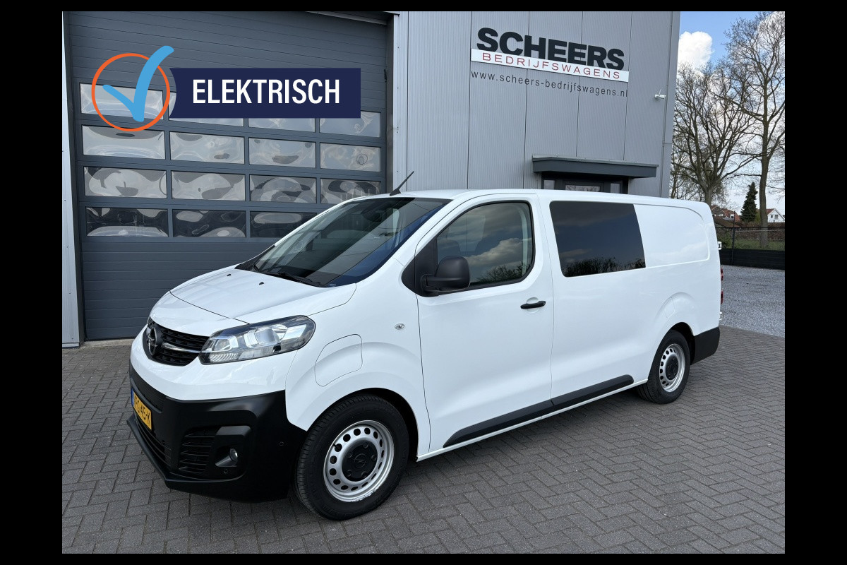 Opel Vivaro-e L3 DC 75 kWh Dubbele Cabine | Airco | Navigatie