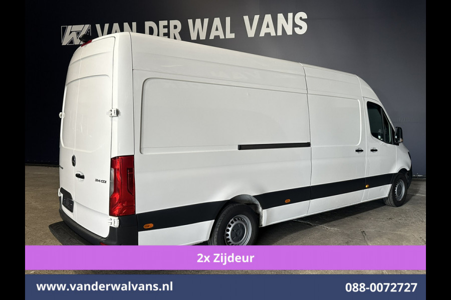 Mercedes-Benz Sprinter 314 CDI 143pk L3H2 Euro6 Airco | 2x zijdeur | Camera | Apple Carplay | Chauffeursstoel Android Auto, Parkeersensoren