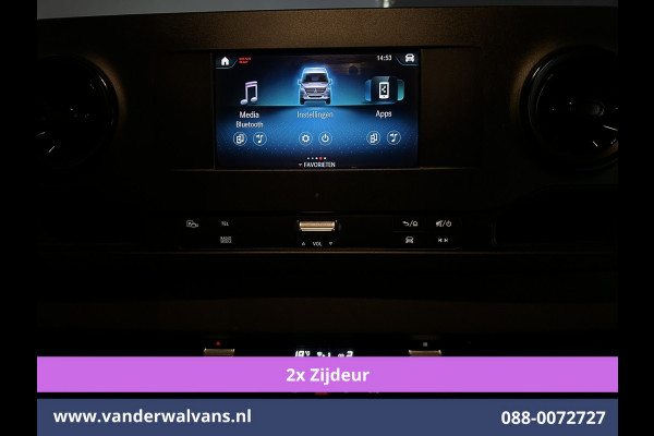 Mercedes-Benz Sprinter 314 CDI 143pk L3H2 Euro6 Airco | 2x zijdeur | Camera | Apple Carplay | Chauffeursstoel Android Auto, Parkeersensoren