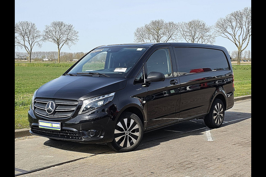 Mercedes-Benz eVito 66 kWh LED Bumpers-Kleur Lm-Velgen 286KM WLTP Snelladen Achterdeuren!