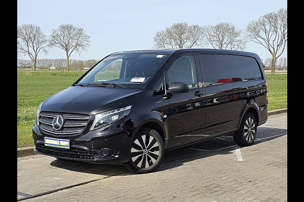 Mercedes-Benz eVito 66 kWh LED Bumpers-Kleur Lm-Velgen 286KM WLTP Snelladen Achterdeuren!