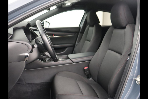 Mazda 3 2.0 e-SkyActiv-G M Hybrid 150 Homura | Stoelverwarming | Head-Up | Adaptive cruise | Camera | Carplay | Keyless | Full LED | Navigatie | Dodehoek detectie | 58.800km NAP | Origineel NL