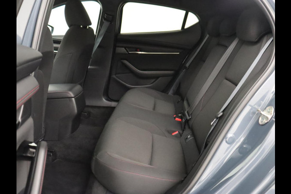 Mazda 3 2.0 e-SkyActiv-G M Hybrid 150 Homura | Stoelverwarming | Head-Up | Adaptive cruise | Camera | Carplay | Keyless | Full LED | Navigatie | Dodehoek detectie | 58.800km NAP | Origineel NL