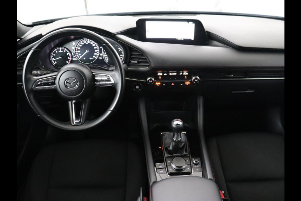 Mazda 3 2.0 e-SkyActiv-G M Hybrid 150 Homura | Stoelverwarming | Head-Up | Adaptive cruise | Camera | Carplay | Keyless | Full LED | Navigatie | Dodehoek detectie | 58.800km NAP | Origineel NL