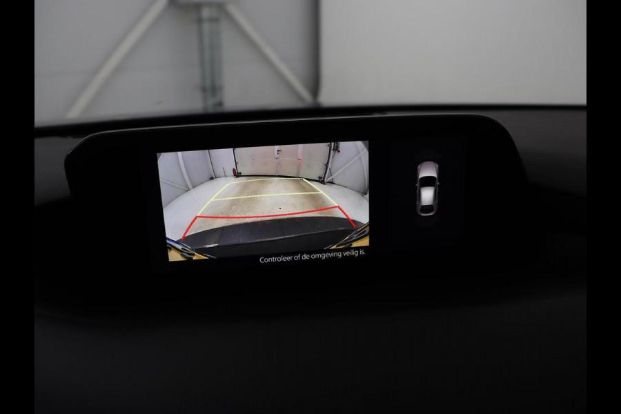 Mazda 3 2.0 e-SkyActiv-G M Hybrid 150 Homura | Stoelverwarming | Head-Up | Adaptive cruise | Camera | Carplay | Keyless | Full LED | Navigatie | Dodehoek detectie | 58.800km NAP | Origineel NL