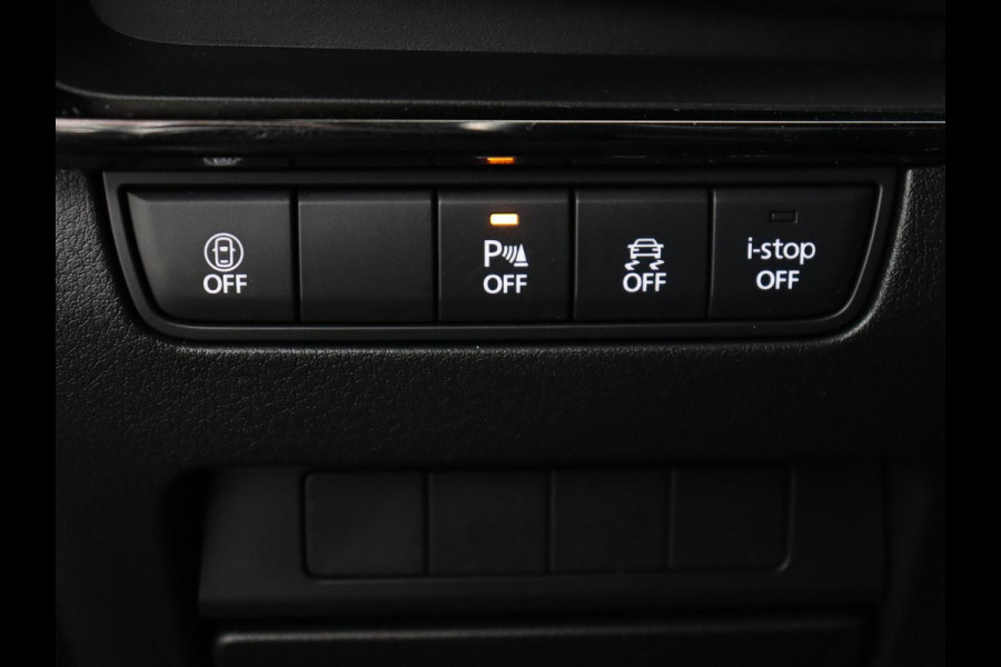 Mazda 3 2.0 e-SkyActiv-G M Hybrid 150 Homura | Stoelverwarming | Head-Up | Adaptive cruise | Camera | Carplay | Keyless | Full LED | Navigatie | Dodehoek detectie | 58.800km NAP | Origineel NL