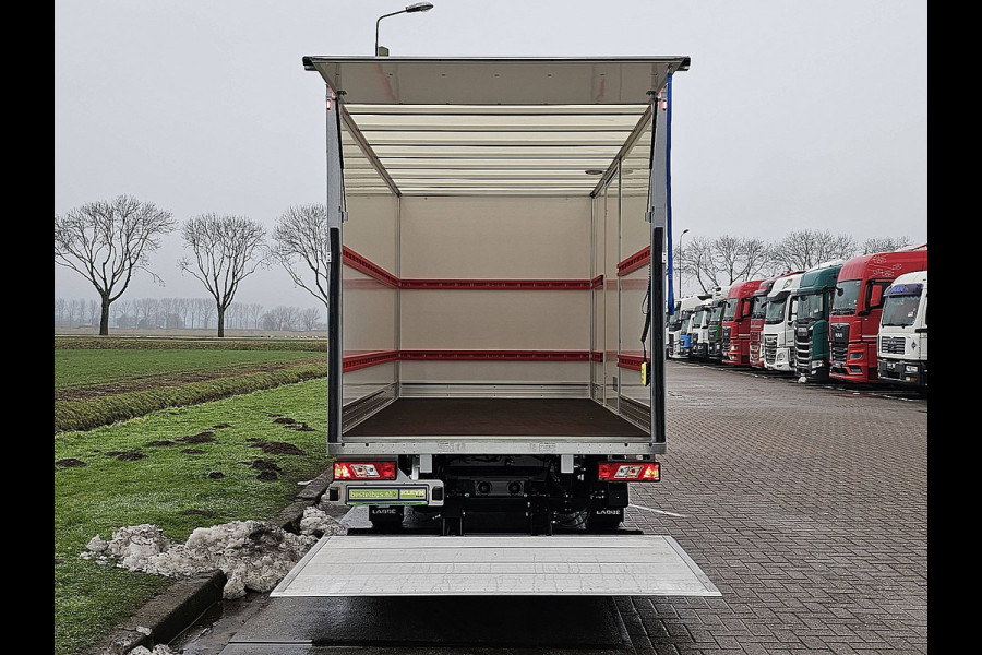 Ford E-Transit 390 L3 89Kwh electrisch, gesloten laadbak, laadklep, zijdeur, airco, automaat, navi, spoiler, NIEUW!!