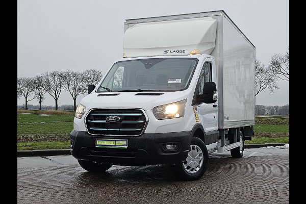 Ford E-Transit 390 L3 Trend 89 kWh electrisch, gesloten laadbak, laadklep, zijdeur, airco, automaat, navi, spoiler, NIEUW!!