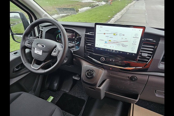Ford E-Transit 390 L3 Trend 89 kWh electrisch, gesloten laadbak, laadklep, zijdeur, airco, automaat, navi, spoiler, NIEUW!!