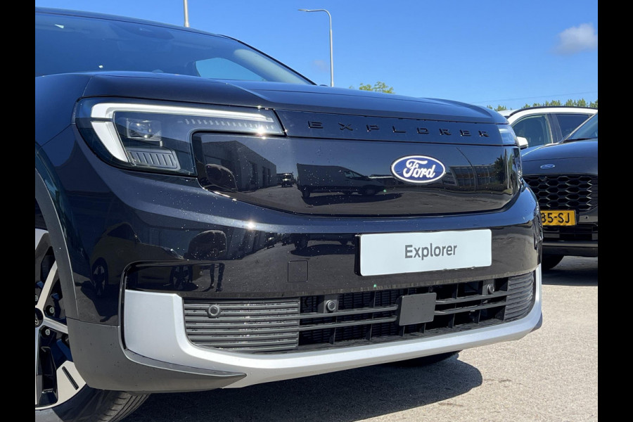Ford Explorer Extended Range RWD 77 kWh Ford Voorraad | Adaptieve cruise control | Stuurwiel verwarming | stoelverwarming | Achteruitrijcamera