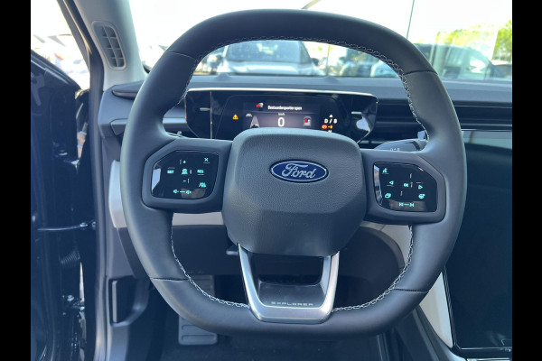 Ford Explorer Extended Range RWD 77 kWh Ford Voorraad | Adaptieve cruise control | Stuurwiel verwarming | stoelverwarming | Achteruitrijcamera