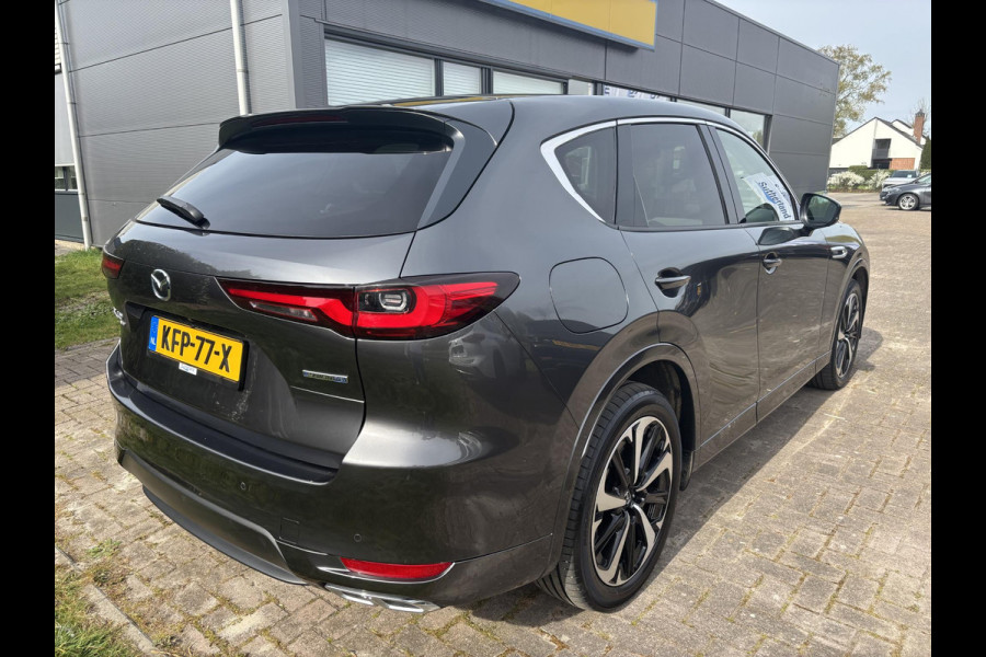Mazda CX-60 2.5 e-SkyActiv PHEV Takumi | Panoramadak / Kanteldak (Glas) |  360 graden camera | Achteruitrijcamera | Stoelverwarming |  Adaptieve Cruise Control