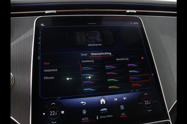 Mercedes-Benz EQE SUV 350 SUV AMG Line Advanced Plus Climate control Adaptieve cruise control Parkeersensoren Achteruitrijcamera Sfeerverlichting Stoelverwarming Keyless LED Navigatie