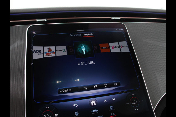 Mercedes-Benz EQE SUV 350 SUV AMG Line Advanced Plus Climate control Adaptieve cruise control Parkeersensoren Achteruitrijcamera Sfeerverlichting Stoelverwarming Keyless LED Navigatie