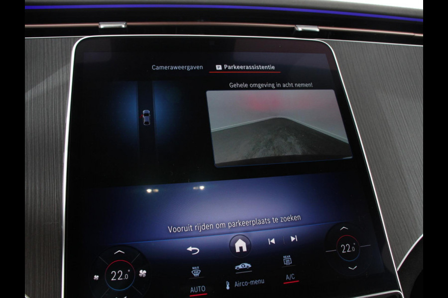 Mercedes-Benz EQE SUV 350 SUV AMG Line Advanced Plus Climate control Adaptieve cruise control Parkeersensoren Achteruitrijcamera Sfeerverlichting Stoelverwarming Keyless LED Navigatie