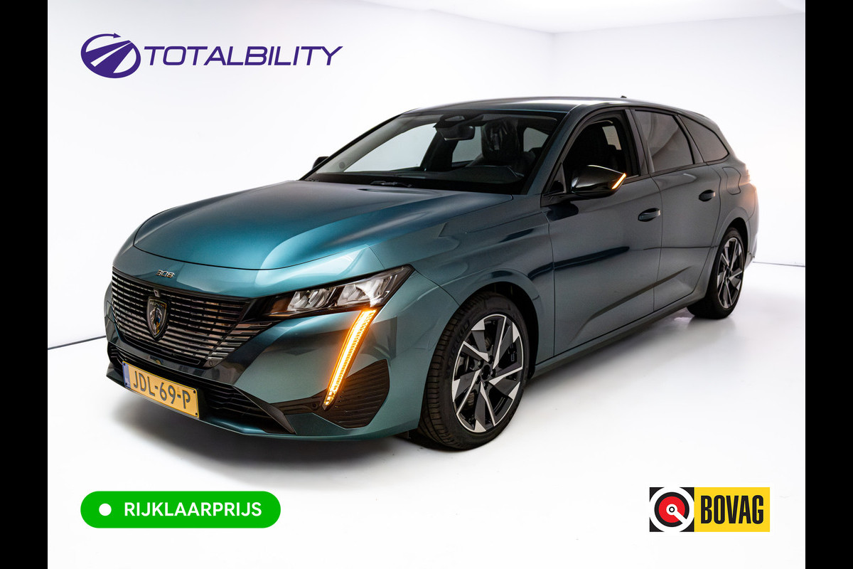 Peugeot 308 SW 1.6 Plug-in Hybrid 180 Allure Avantage automaat | Stoelverw. | Apple Carplay | Navigatie | Led | NL auto | Climate control, Adaptieve Cruise control, Alarm, Tot 8 jaar garantie
