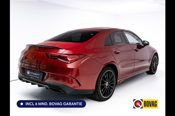 Mercedes-Benz CLA-Klasse 250 e AMG Nightpack Edition one | Panoramadak | Multibeam Led | Elec stoelen met memory | 19"LMV | Focal Audio, 360 Camera, Sfeerverlichting, Stoelverwarming, Naviagtie, App. connect