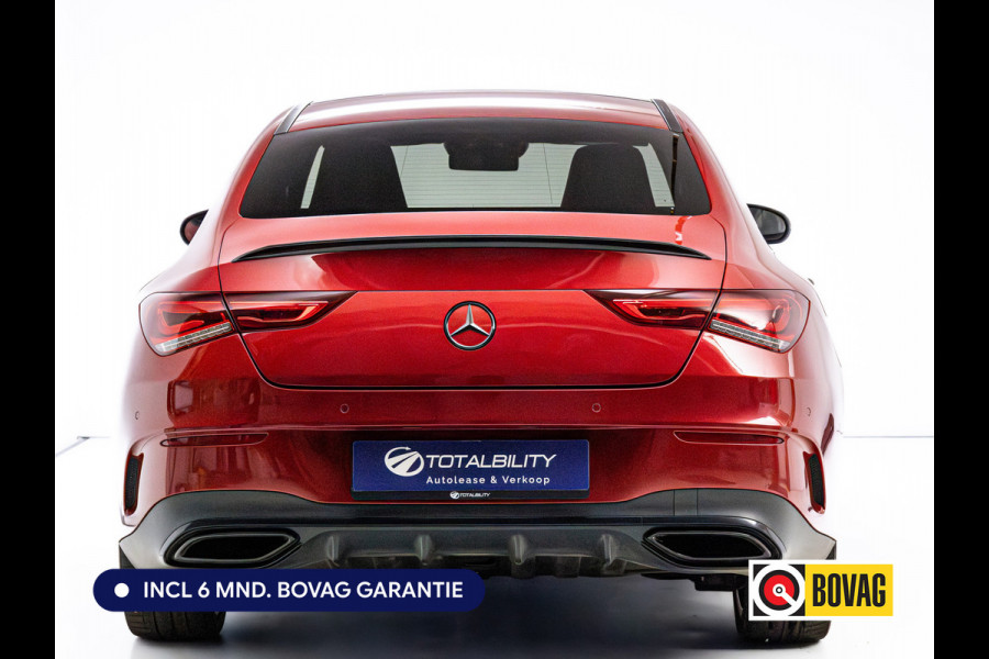 Mercedes-Benz CLA-Klasse 250 e AMG Nightpack Edition one | Panoramadak | Multibeam Led | Elec stoelen met memory | 19"LMV | Focal Audio, 360 Camera, Sfeerverlichting, Stoelverwarming, Naviagtie, App. connect