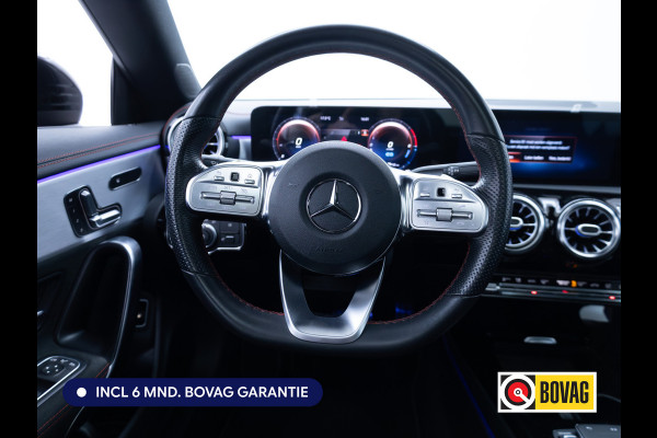 Mercedes-Benz CLA-Klasse 250 e AMG Nightpack Edition one | Panoramadak | Multibeam Led | Elec stoelen met memory | 19"LMV | Focal Audio, 360 Camera, Sfeerverlichting, Stoelverwarming, Naviagtie, App. connect