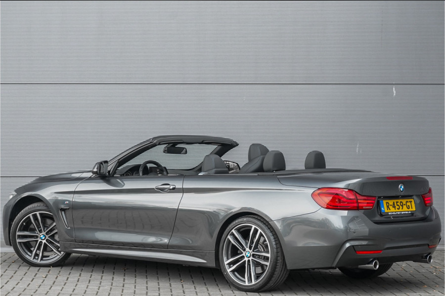 BMW 4 Serie Cabrio 440i M-Sport Nekverwarming Cruise Memory 19"