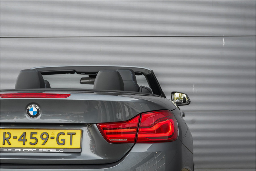 BMW 4 Serie Cabrio 440i M-Sport Nekverwarming Cruise Memory 19"
