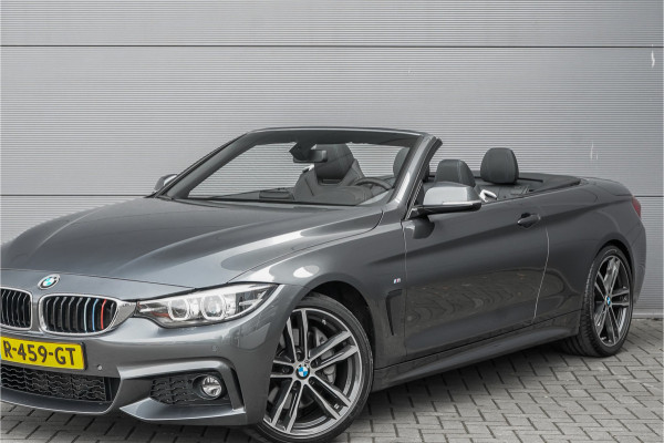 BMW 4 Serie Cabrio 440i M-Sport Nekverwarming Cruise Memory 19"