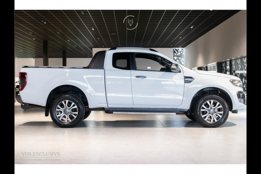 Ford Ranger 3.2 TDCi 4x4 Wildtrak Supercab 18''|Verw-stln|Carplay|Cruise|Clima|Verw-voorruit|Camera|Trekhaak 3.500kg