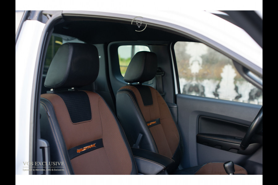 Ford Ranger 3.2 TDCi 4x4 Wildtrak Supercab 18''|Verw-stln|Carplay|Cruise|Clima|Verw-voorruit|Camera|Trekhaak 3.500kg