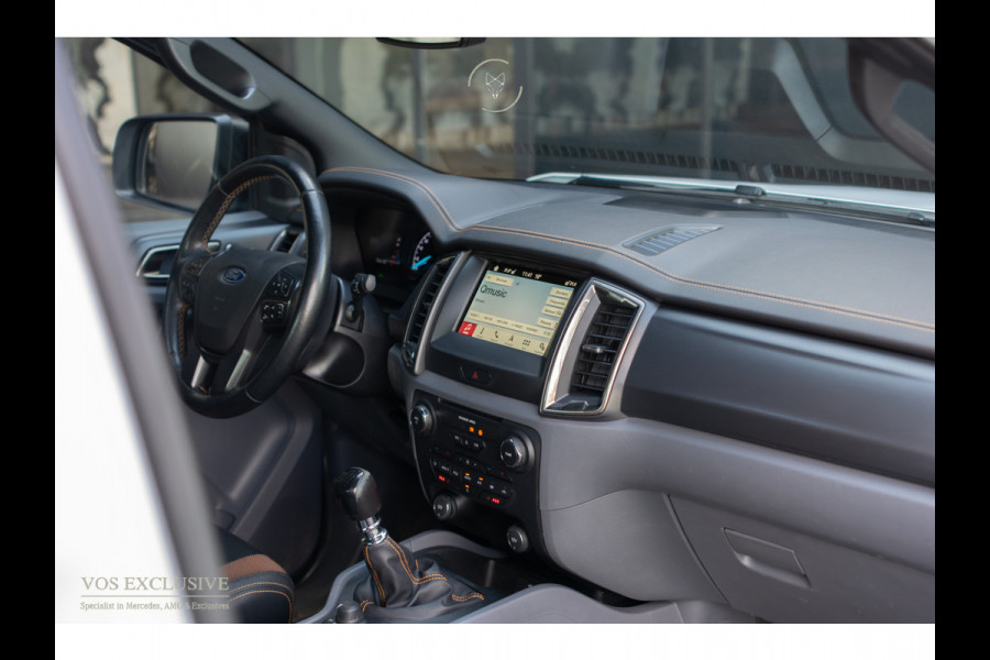 Ford Ranger 3.2 TDCi 4x4 Wildtrak Supercab 18''|Verw-stln|Carplay|Cruise|Clima|Verw-voorruit|Camera|Trekhaak 3.500kg