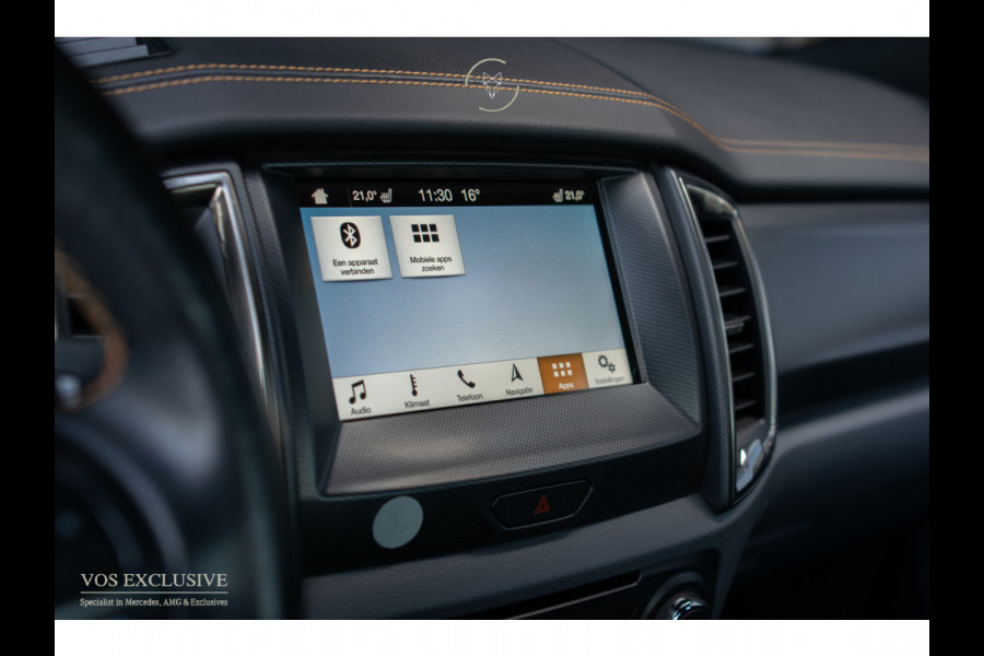 Ford Ranger 3.2 TDCi 4x4 Wildtrak Supercab 18''|Verw-stln|Carplay|Cruise|Clima|Verw-voorruit|Camera|Trekhaak 3.500kg