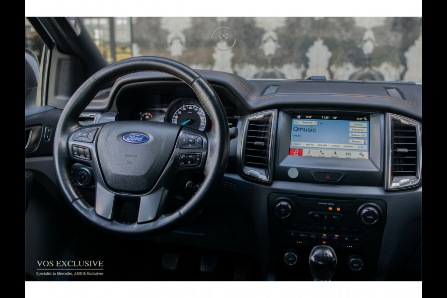 Ford Ranger 3.2 TDCi 4x4 Wildtrak Supercab 18''|Verw-stln|Carplay|Cruise|Clima|Verw-voorruit|Camera|Trekhaak 3.500kg