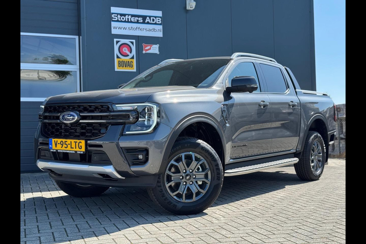 Ford Ranger 3.0 V6 241pk Wildtrak Double Cab | BPM VRIJ | 2-zits | Trekhaak 3500KG | Elekt. Rollo | 360 camera | B&O audio | Navi