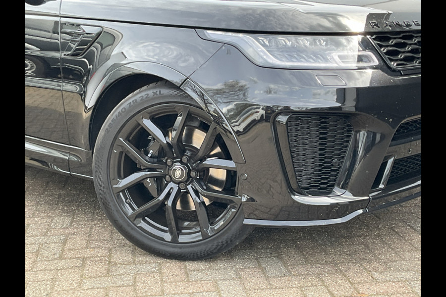 Land Rover Range Rover Sport 5.0 V8 SC SVR 575 Carbon Santorini Black 22" Full Package