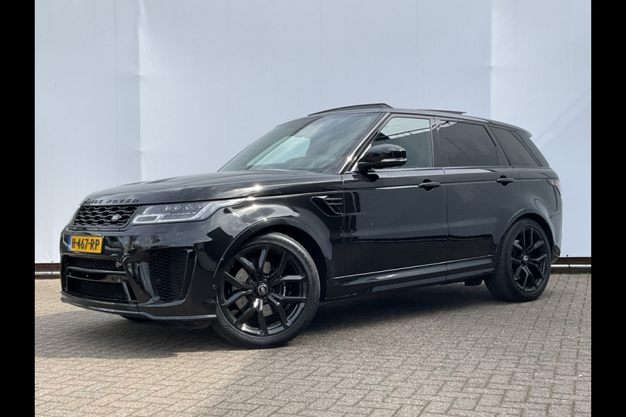 Land Rover Range Rover Sport 5.0 V8 SC SVR 575 Carbon Santorini Black 22" Full Package